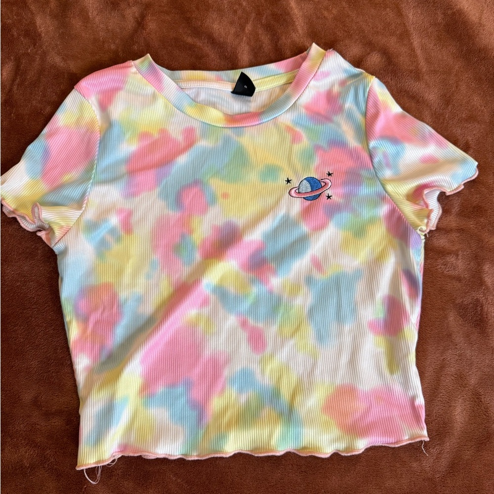 Tie dye crop top